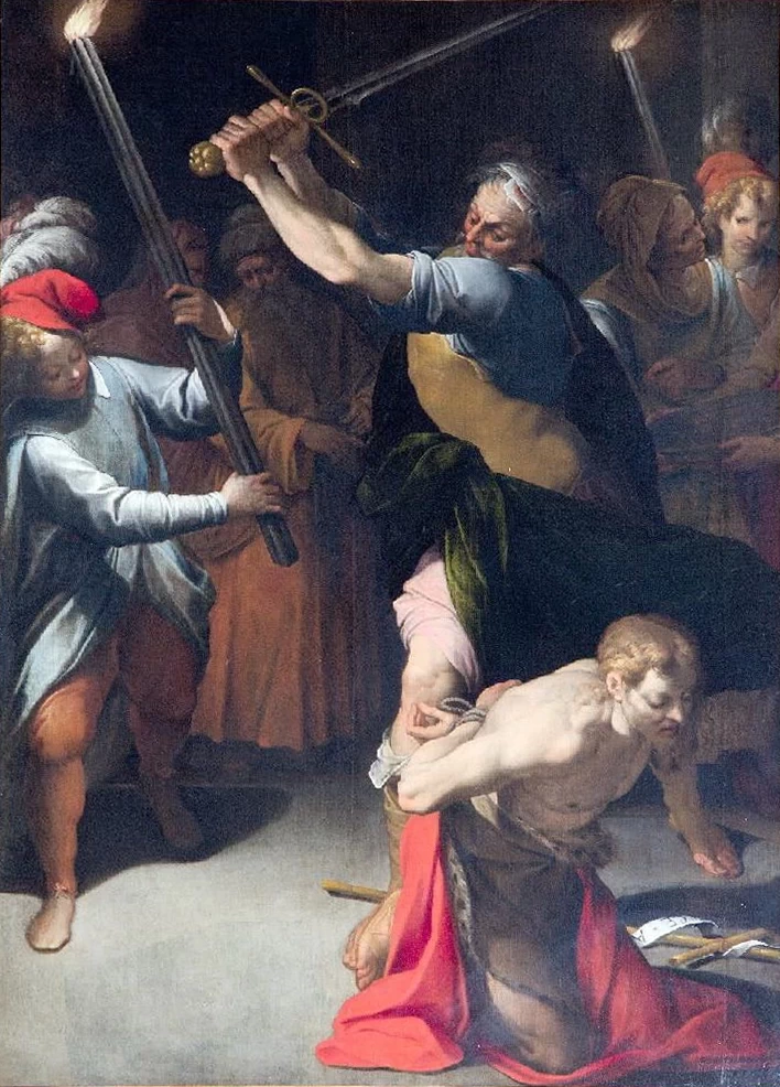 Decollazione di san Giovanni - San Giovanni della Carità, Crema, attribuito